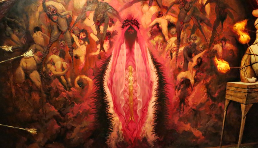 jesus-christ-vagina-art-michaelhussar-michael-hussar